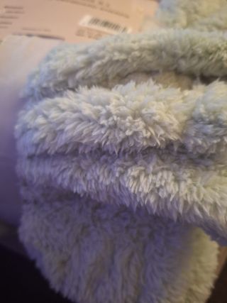 Manta Jacquard Sherpa Suave Verde 130x160cm