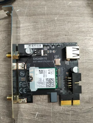 Tarjeta Red Gigabyte GC-WB1733D-I WiFi AC + Bluetooth 5.0