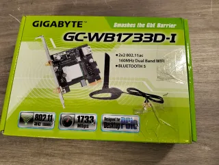 Tarjeta Red Gigabyte GC-WB1733D-I WiFi AC + Bluetooth 5.0