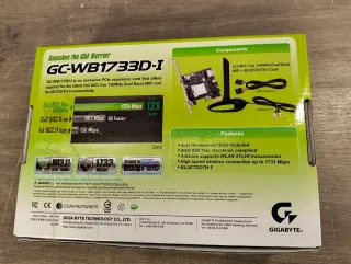 Tarjeta Red Gigabyte GC-WB1733D-I WiFi AC + Bluetooth 5.0