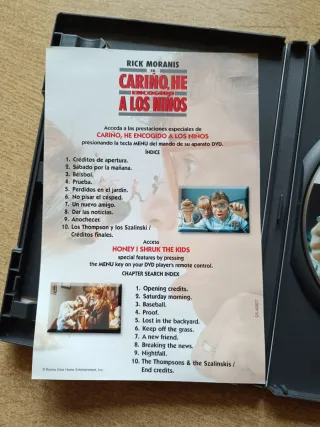 Cariño, he encogido a los niños DVD