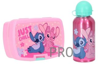 Disney Stitch Fiambrera con botella