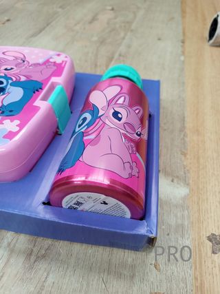Disney Stitch Fiambrera con botella