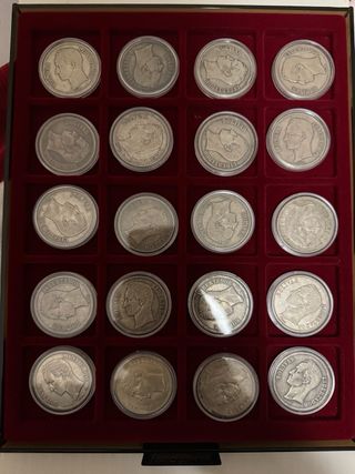 Collezione 5 Bolívares Argento 25gr