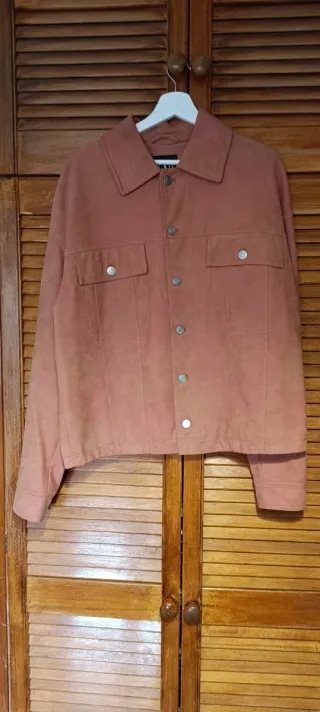 Cazadora Zara Rosa Talla M