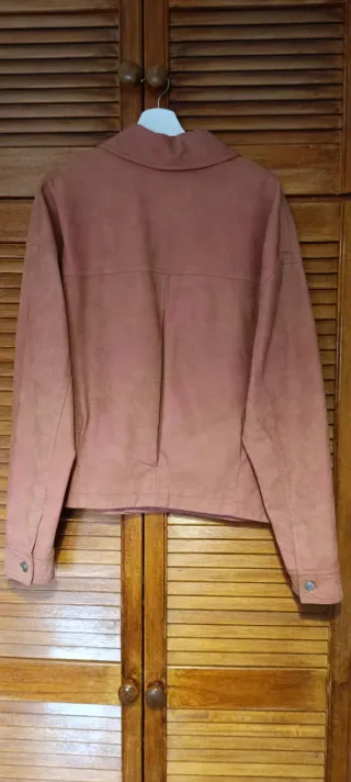 Cazadora Zara Rosa Talla M