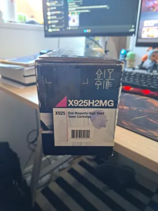 Tóner Magenta Lexmark X925H2MG Alta Capacidad