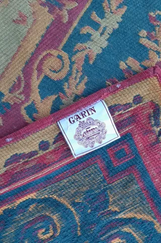 Alfombra Chenilla Diseño Floral