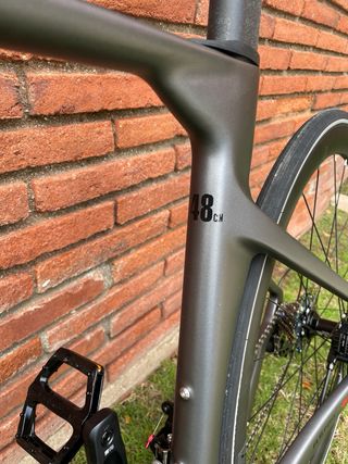 Bicicleta  carretera R15 Pro Gris Mate nueva