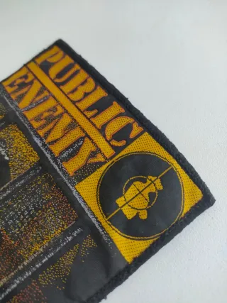 Parche Public Enemy 1988 Muy Raro