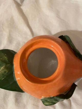 Teiera Evergreen Arancia in Porcellana