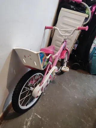 Bicicleta infantil rosa Fantasy