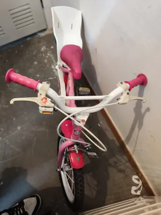 Bicicleta infantil rosa Fantasy
