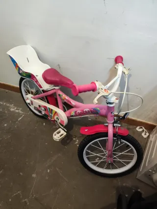 Bicicleta infantil rosa Fantasy