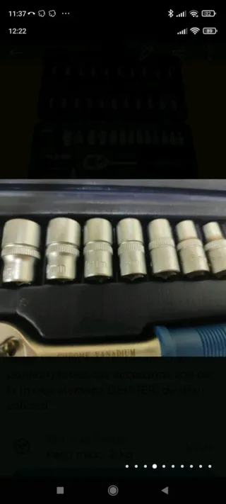 Juego de vasos mecanico