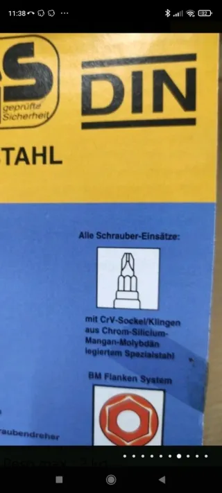 Juego de vasos mecanico