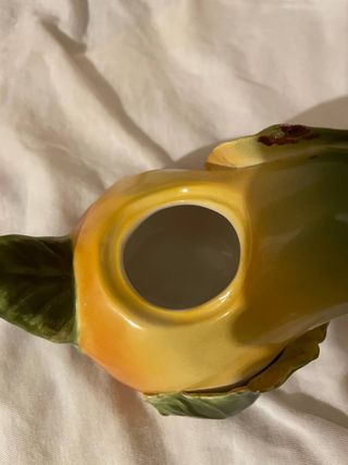 Teiera Evergreen porcellana forma pera