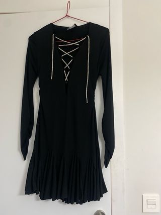 Vestido corto fiesta foto