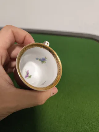 Taza de café antigua