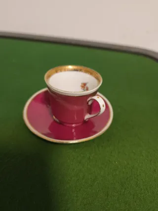 Taza de café antigua