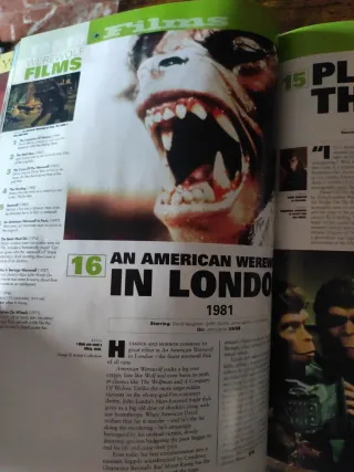 Revista SFX ciencia ficción fantasía y terror cine