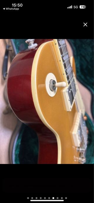 Epiphone Guitarra Eléctrica Dorada