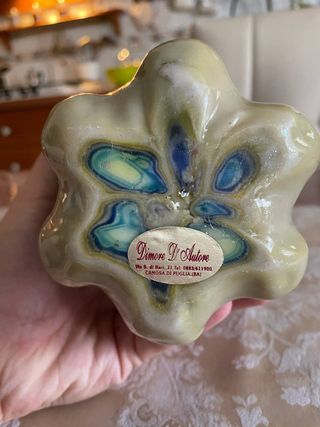 Candela decorativa scolpita