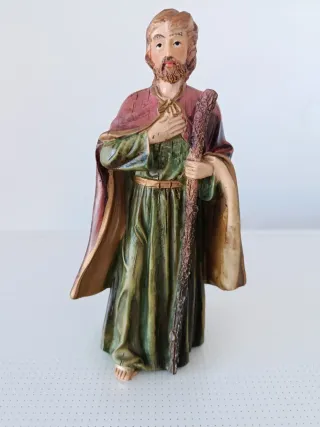 Figura di San Giuseppe per il presepe di Natale