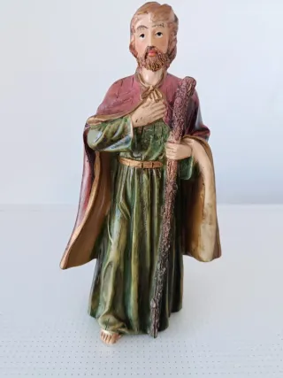 Figura di San Giuseppe per il presepe di Natale