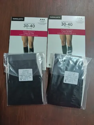 Lote 2 packs calcetines compresión Farmalastic