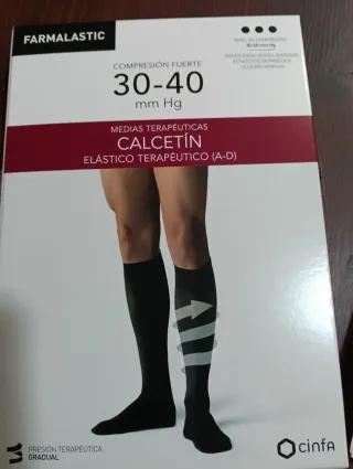 Lote 2 packs calcetines compresión Farmalastic