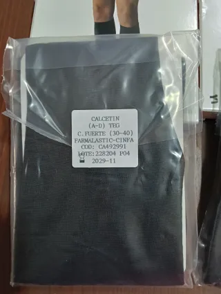 Lote 2 packs calcetines compresión Farmalastic