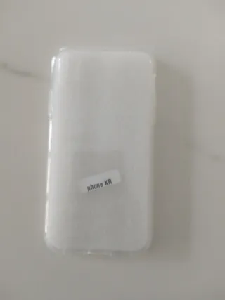 Cover protettiva trasparente per iPhone XR