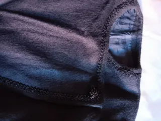 Elegante chaqueta negra de vestir