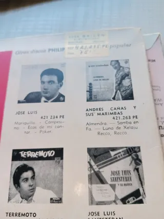 Disco Vinilo José Luis y su guitarra