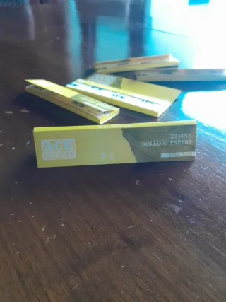 10 pz Cartine ACE Trasparenti Lunghe