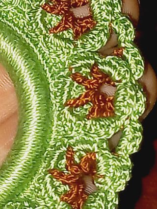 Conjunto Porta-guardanapos Crochê Vintage