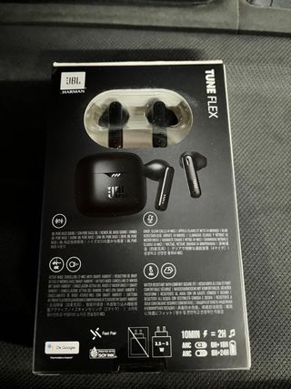 Auriculares JBL TUNE FLEX Negros ZERO NOISE