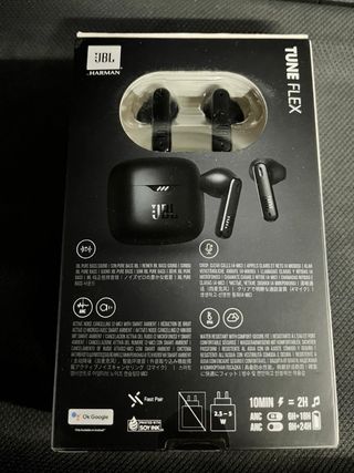 Auriculares JBL TUNE FLEX Negros ZERO NOISE