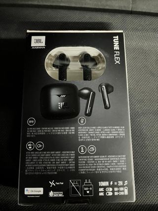 Auriculares JBL TUNE FLEX Negros ZERO NOISE