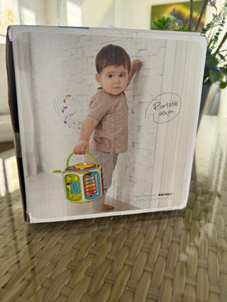 Cubo Actividades Bebé 9-12 Meses