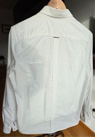 Camisa Fred Perry Blanca Hombre