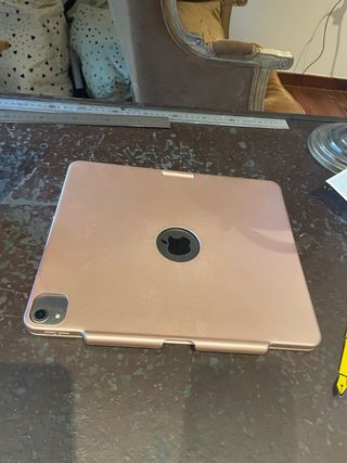 Teclado iPad 12.9 Oro Rosa