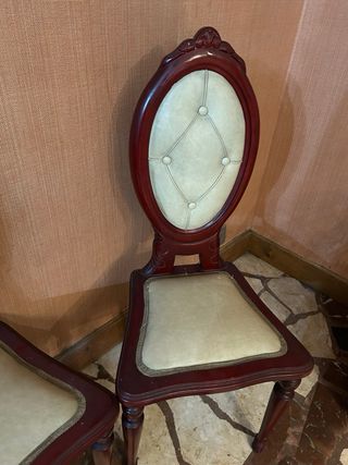 Juego de 2 Sillas Bajas Decorativas