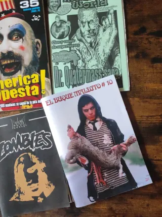 Lote 4 fascines cine terror fantástico ciencia fic