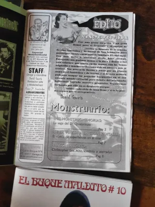 Lote 4 fascines cine terror fantástico ciencia fic