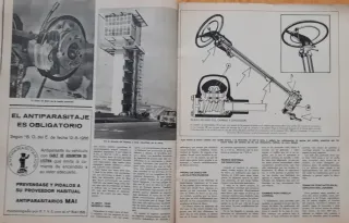 Revista Velocidad 326.Seat 1500 de 1968