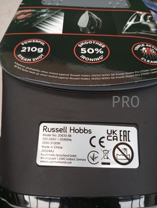 Plancha de Ropa - 3100W - Russell Hobbs