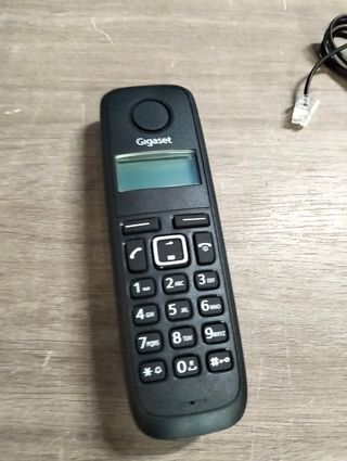 Gigaset A116 Teléfono Fijo Negro