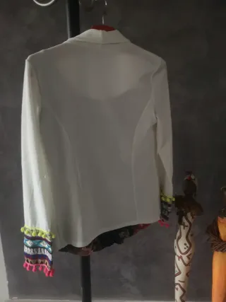 2 PIEZAS Cardigan y Blusa Floral